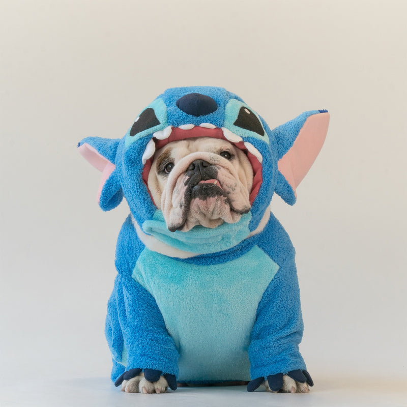 WONTON Blue Alien costume