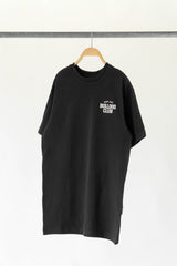 WONTON Bad Ass Bulldog Club human t-shirt in black and white