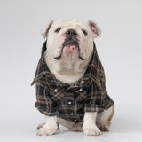 WONTON Black Timber Plaid shirt