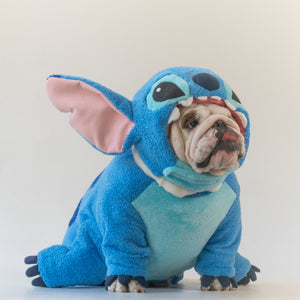 WONTON Blue Alien costume