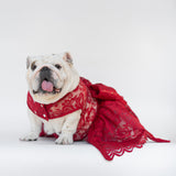 WONTON Cloud Bride Dress in burgundy (Ultra-Breathable)