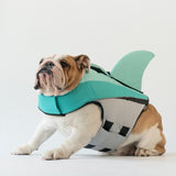 WONTON FLOAT VEST 2 in aqua blue