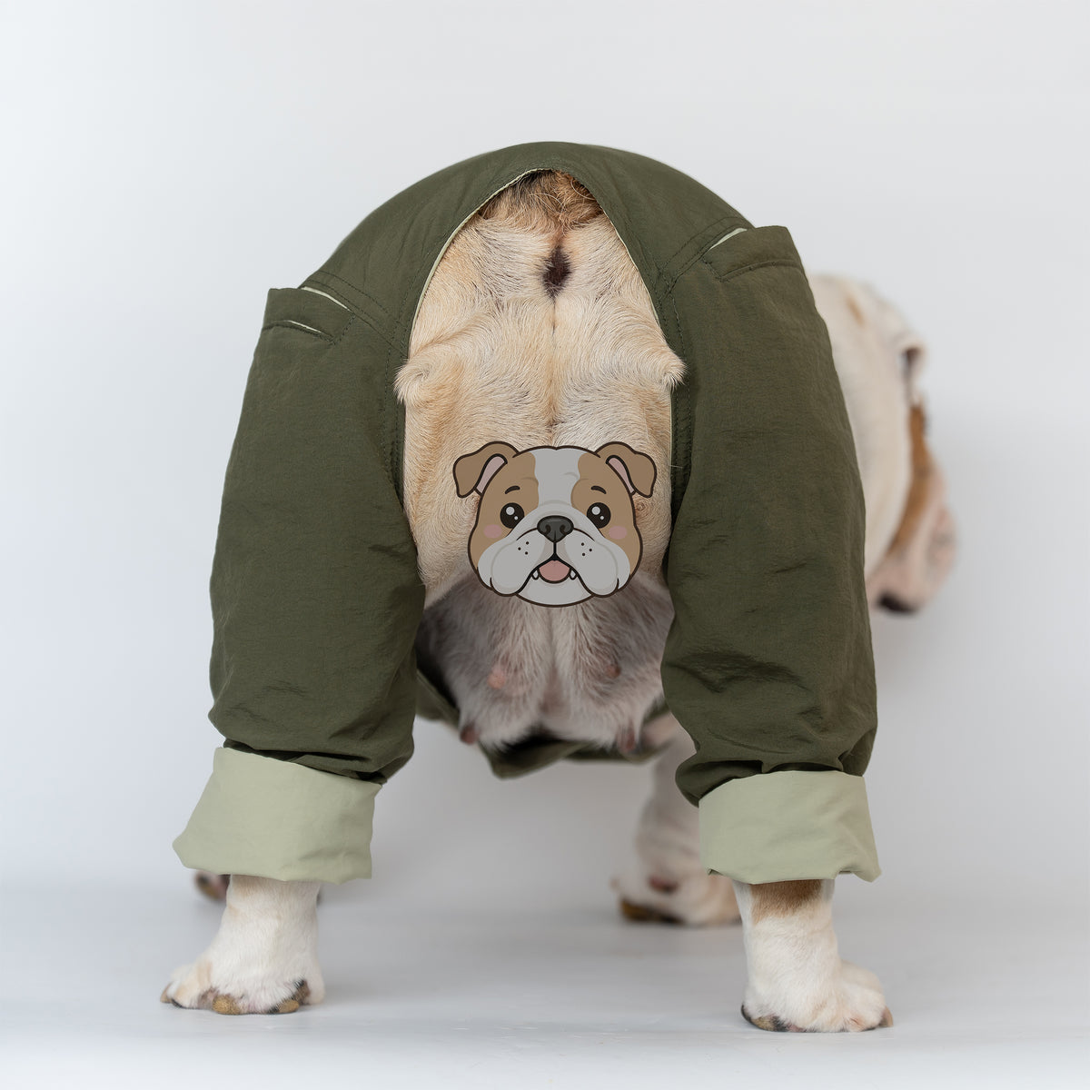 WONTON ONE PANTS 2 in army green