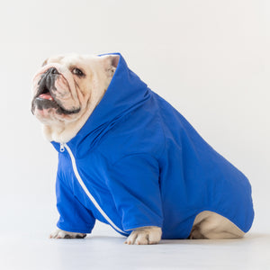 WONTON RAINFALL jacket in royal blue