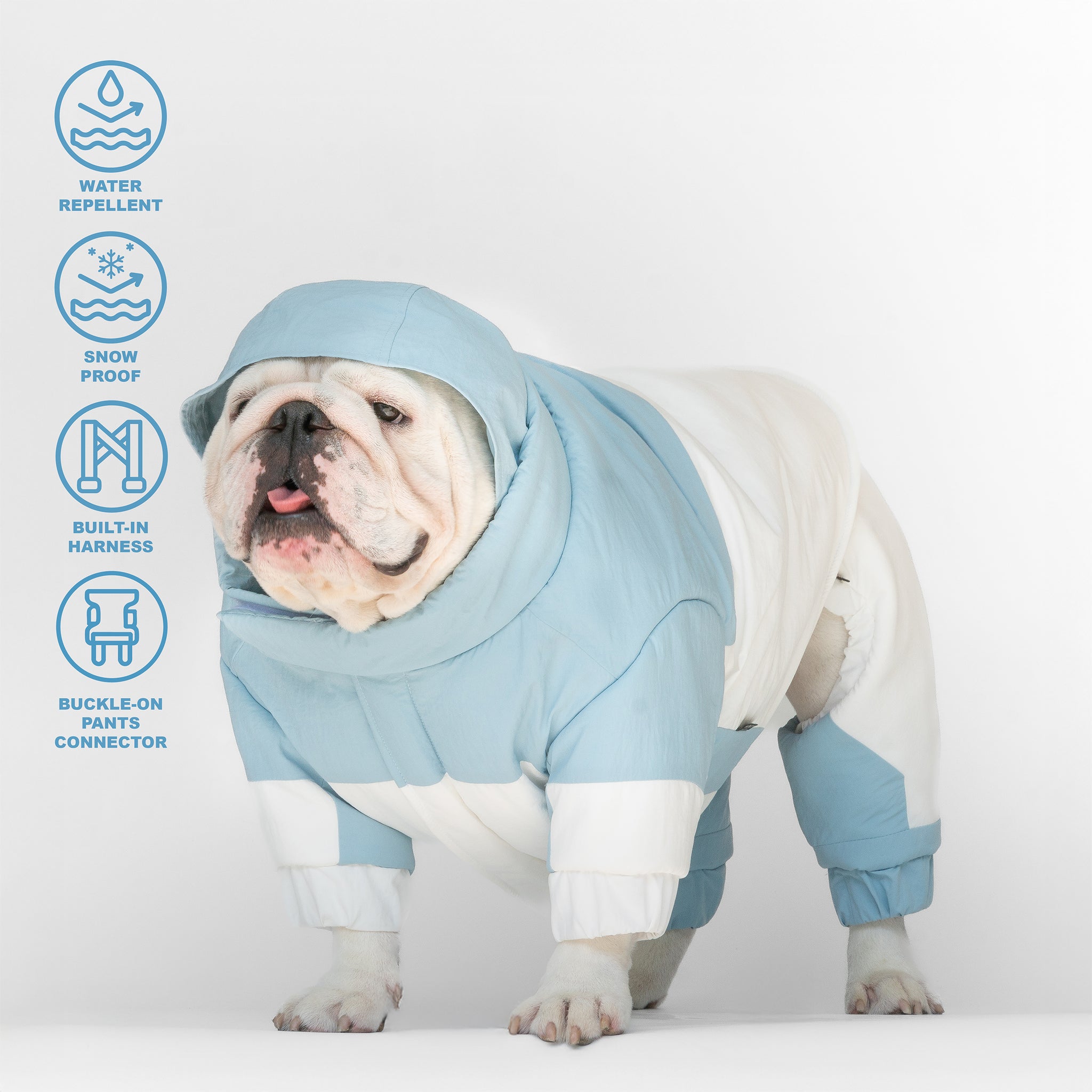 WONTON SNOWSTORM II in ice blue