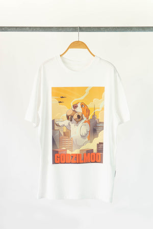 WONTON X MOOTOO Godzilmoo shirt