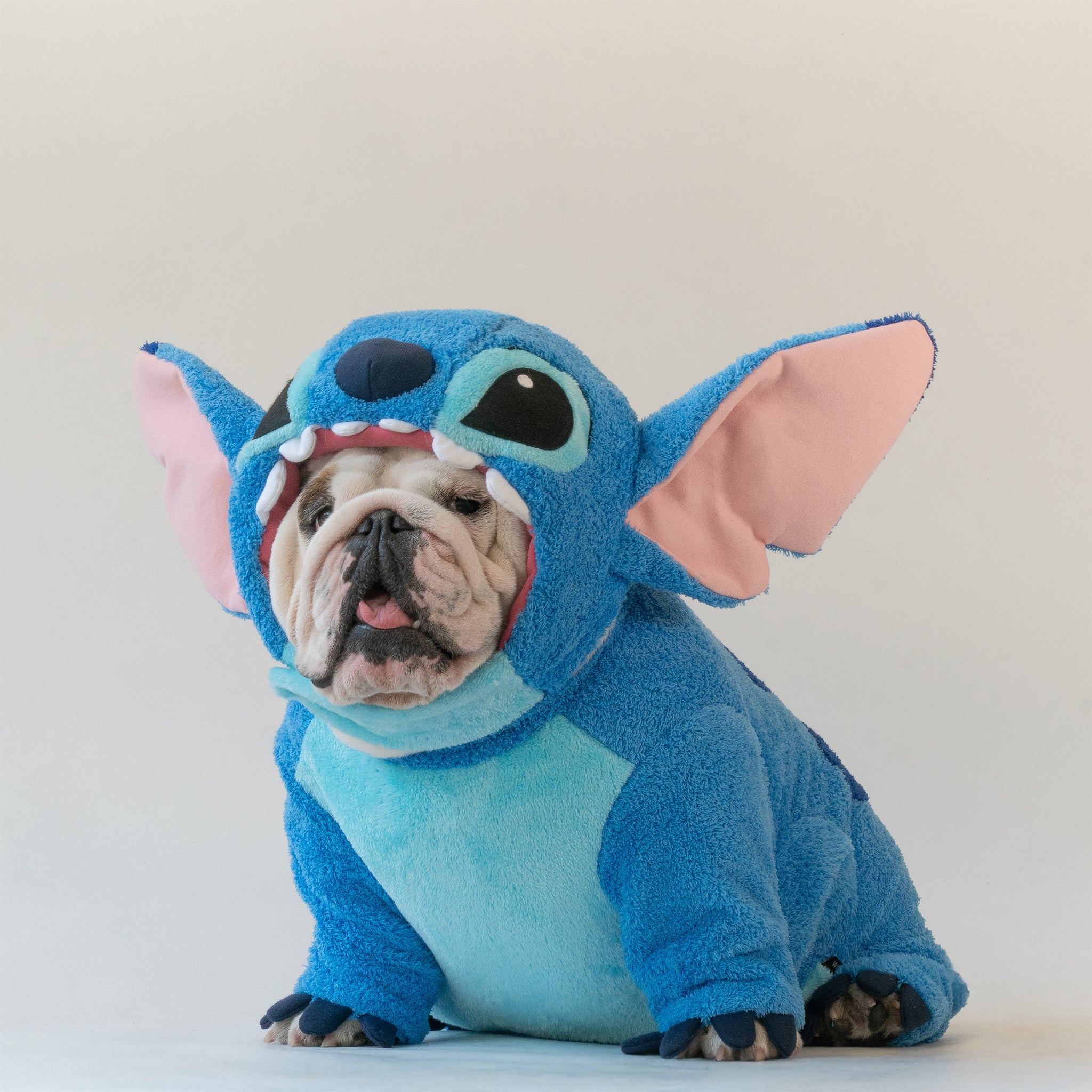 WONTON Blue Alien costume