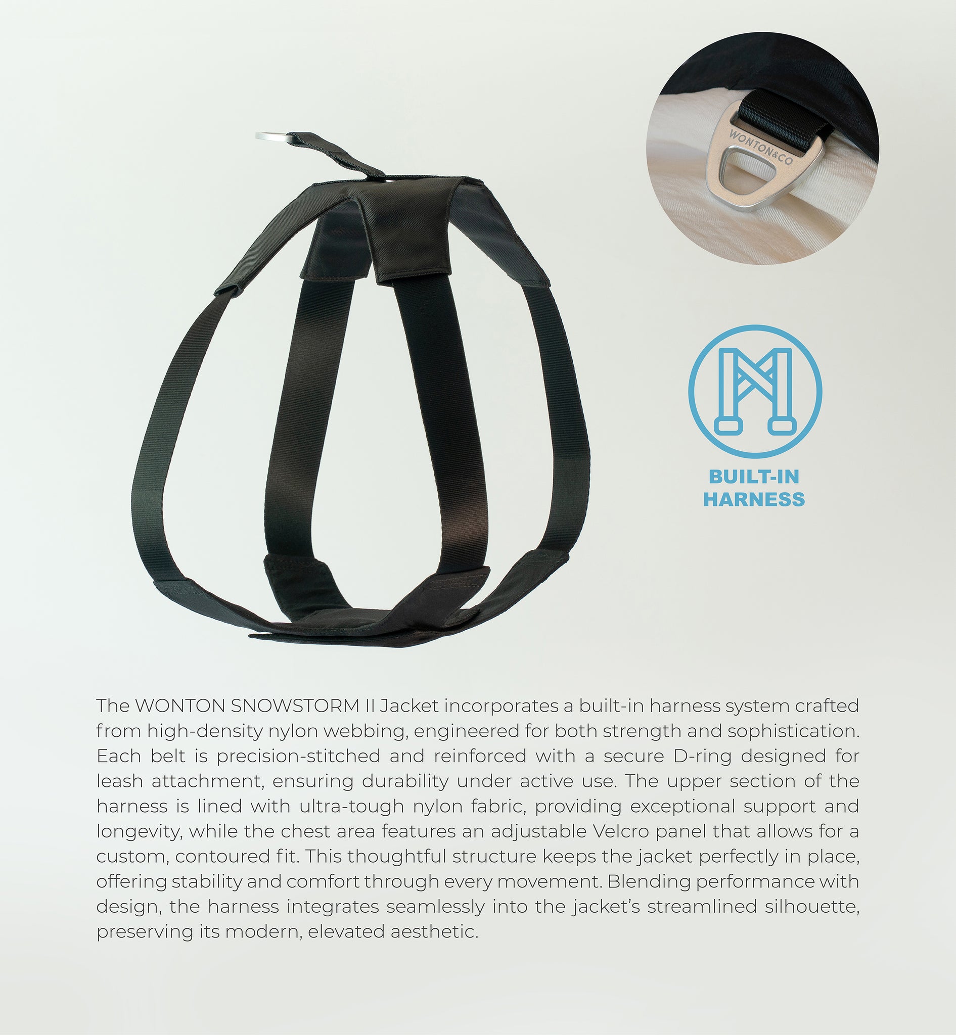 WONTON SNOWSTORM II in ice blue