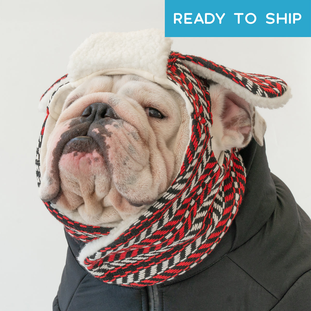 WONTON Winter Hat in Classic Tri-Tone Plaid