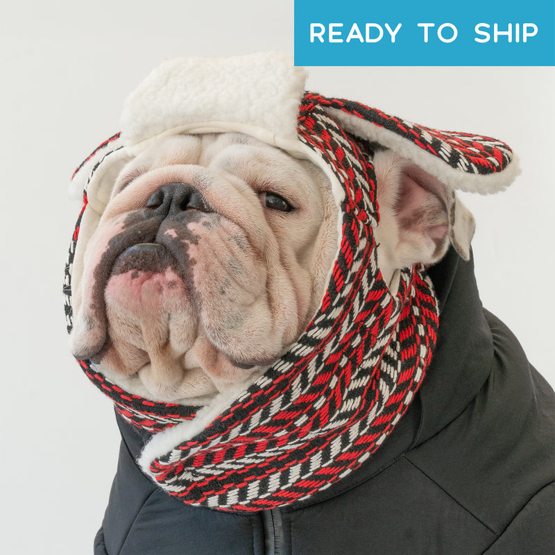 WONTON Winter Hat in Classic Tri-Tone Plaid