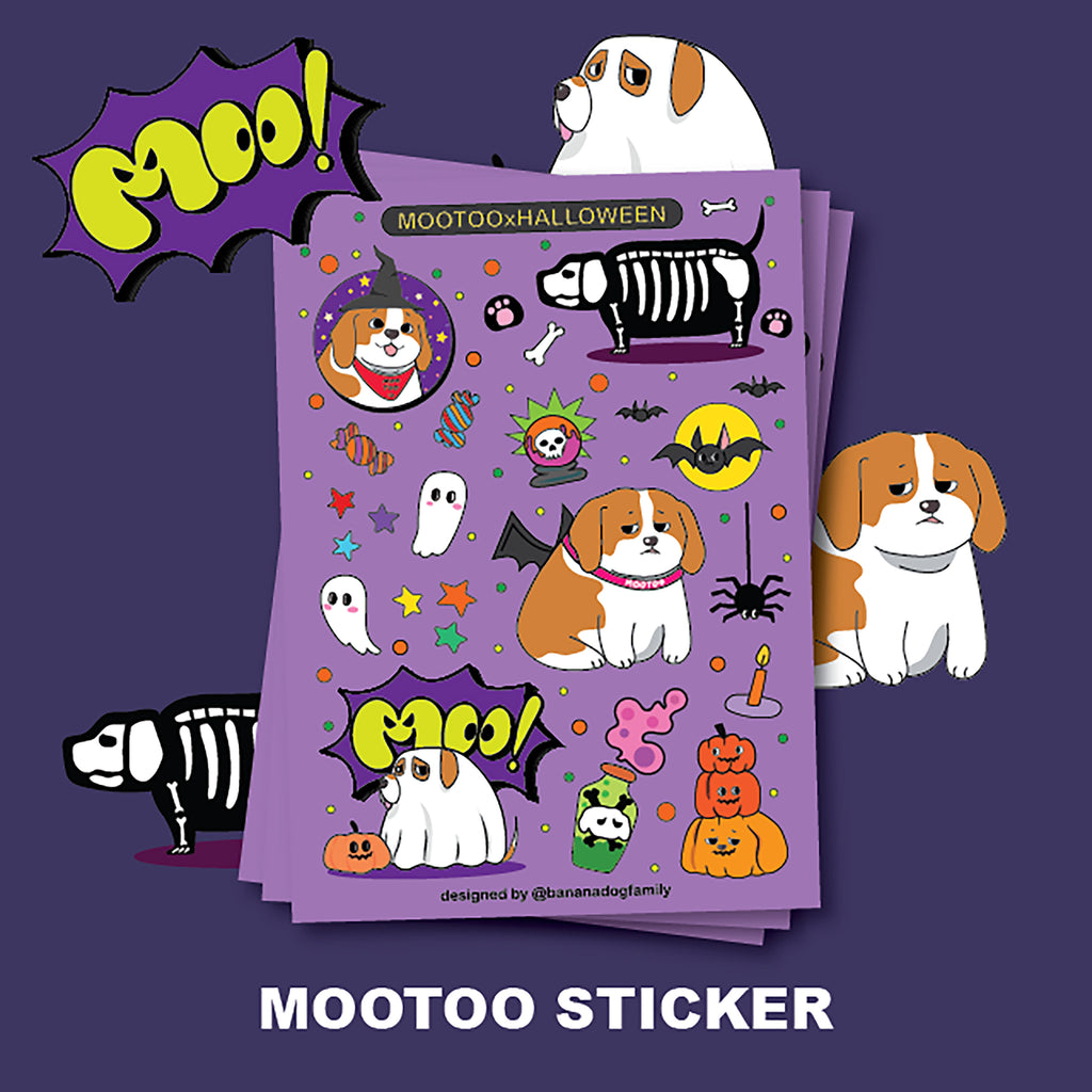 MooToo Sticker, Halloween Special