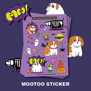 MooToo Sticker, Halloween Special
