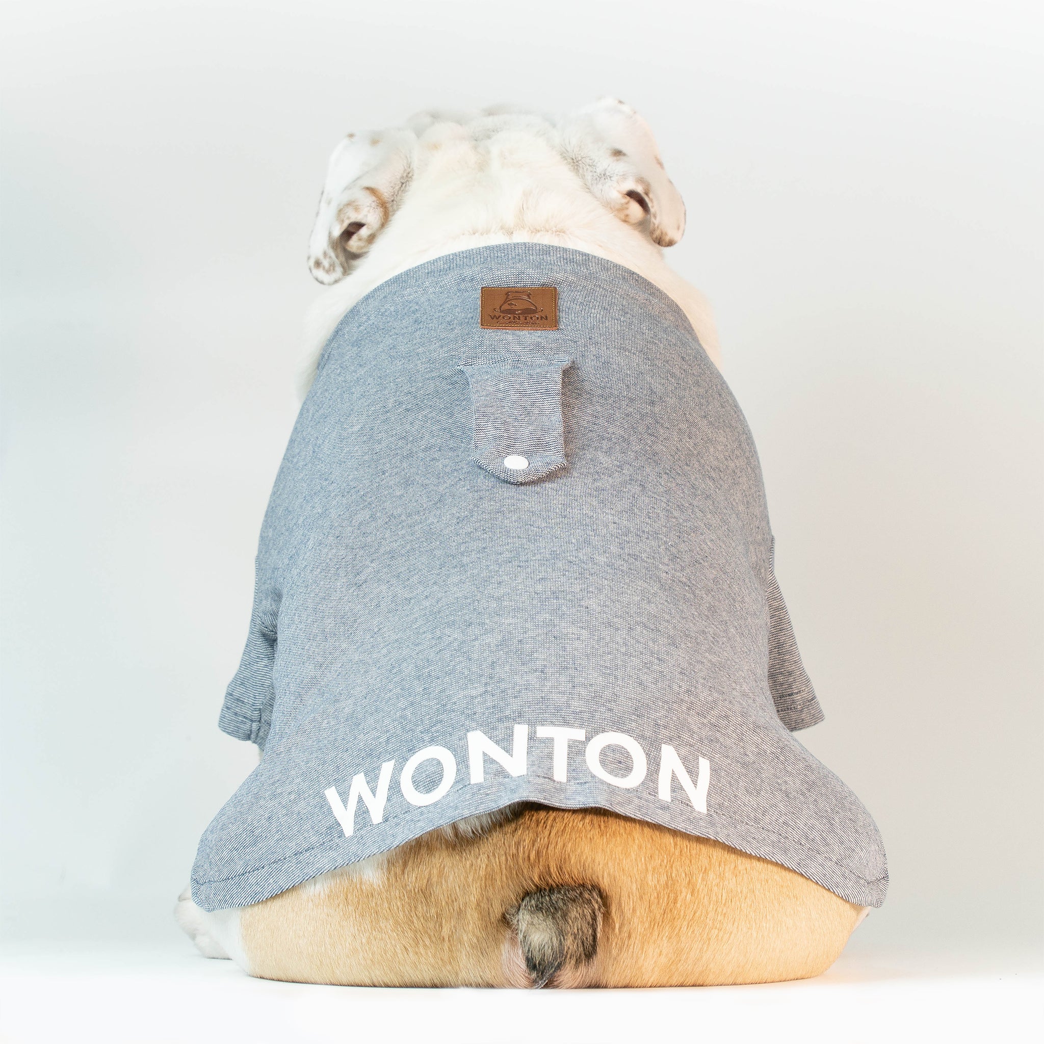 WONTON T-Shirt in light grey - WontonCollection