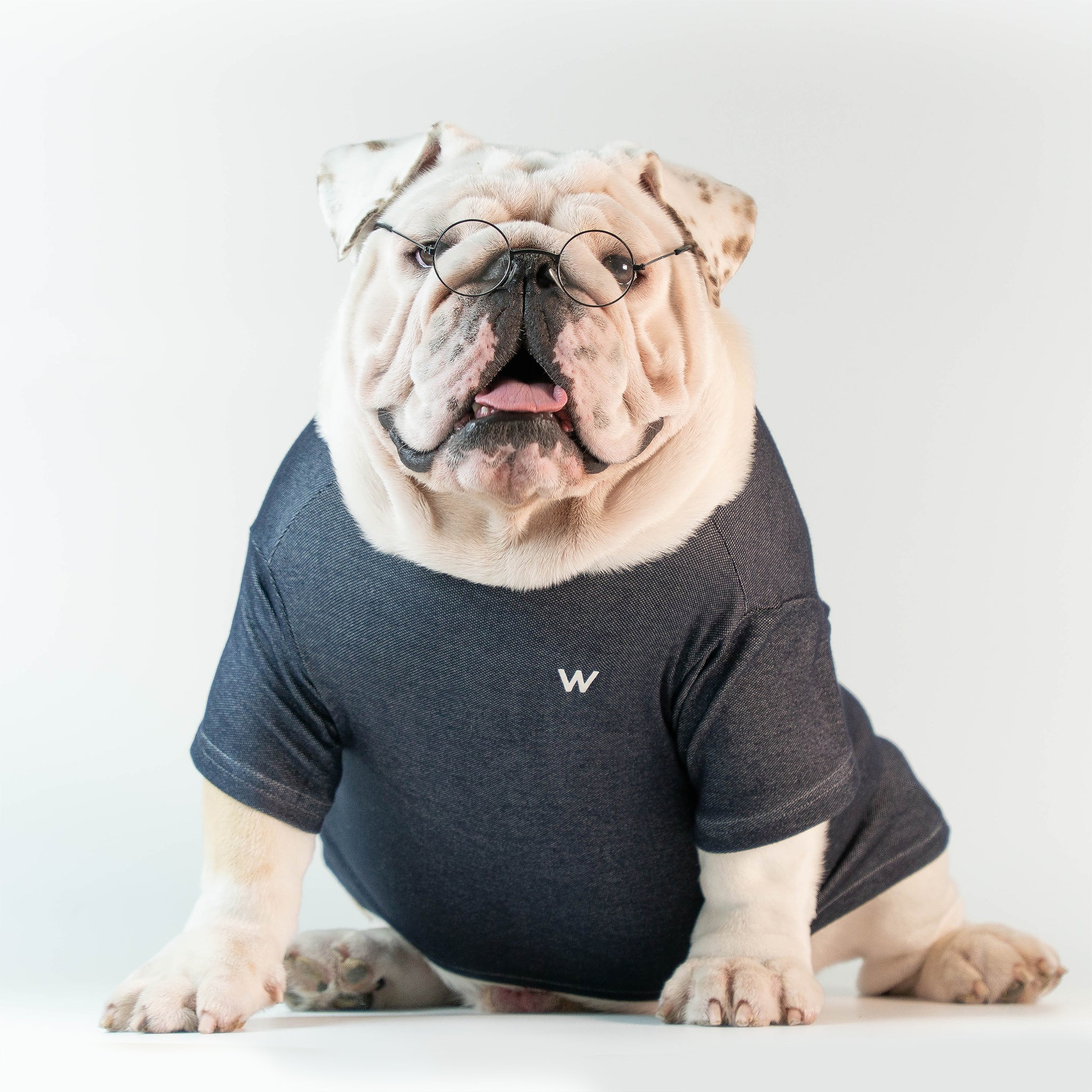 WONTON T-Shirt in navy - WontonCollection