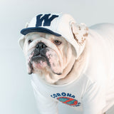 WONTON ONE CAP 2 in white and navy