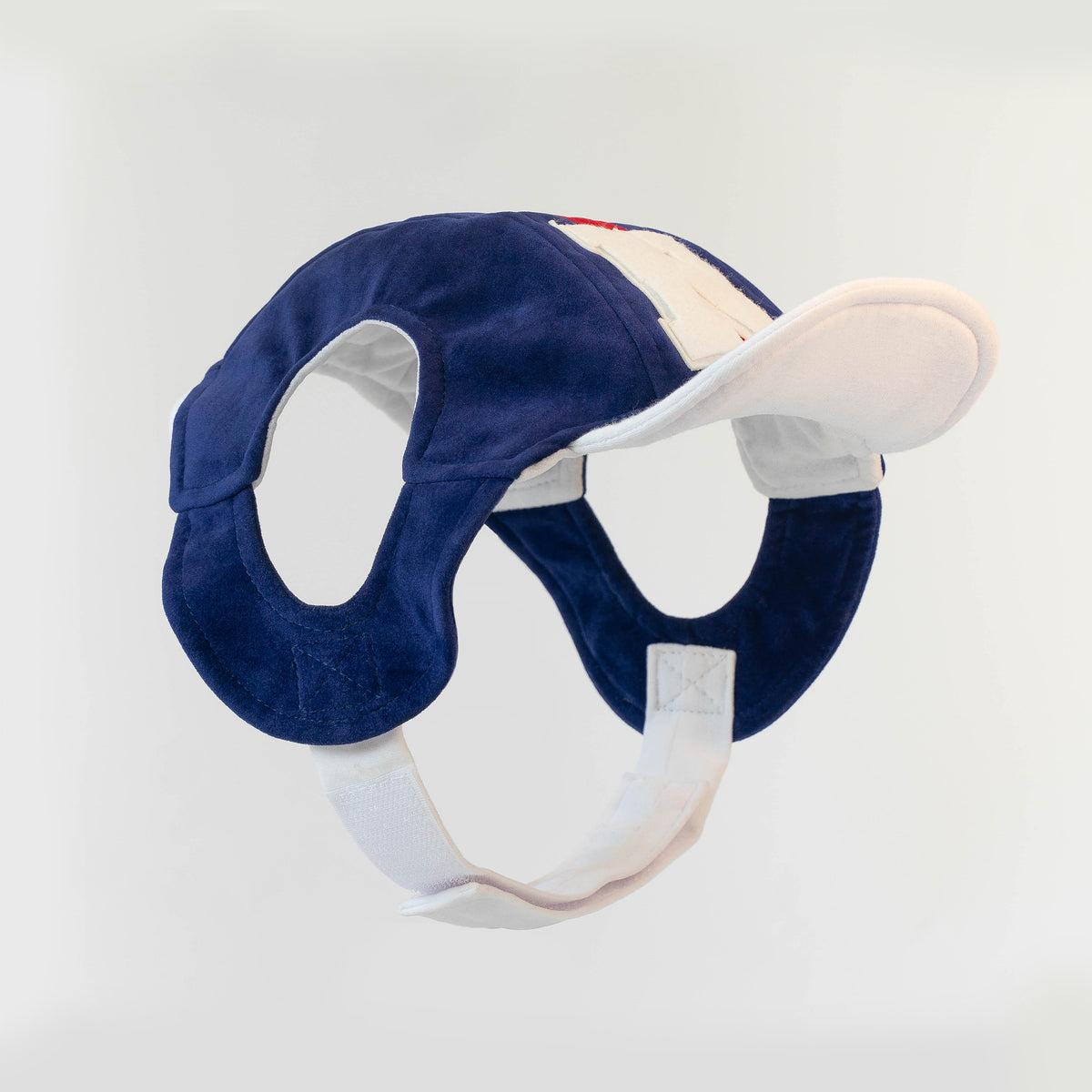 WONTON ONE CAP 2 in deep blue with red stripe