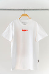 WONTON HUMAN- PAWS T-shirt in white