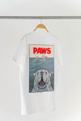 WONTON HUMAN- PAWS T-shirt in white